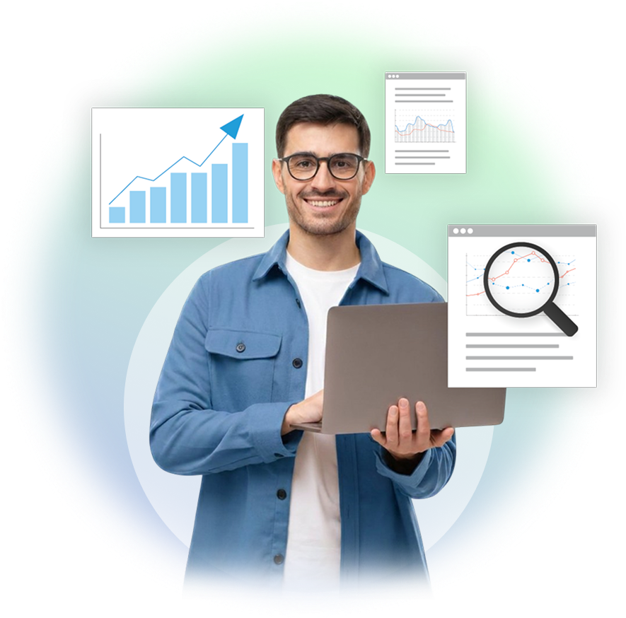 SEO expert with performance reports