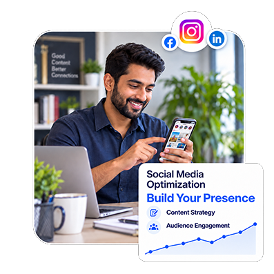 Social media audience growth and engagement results