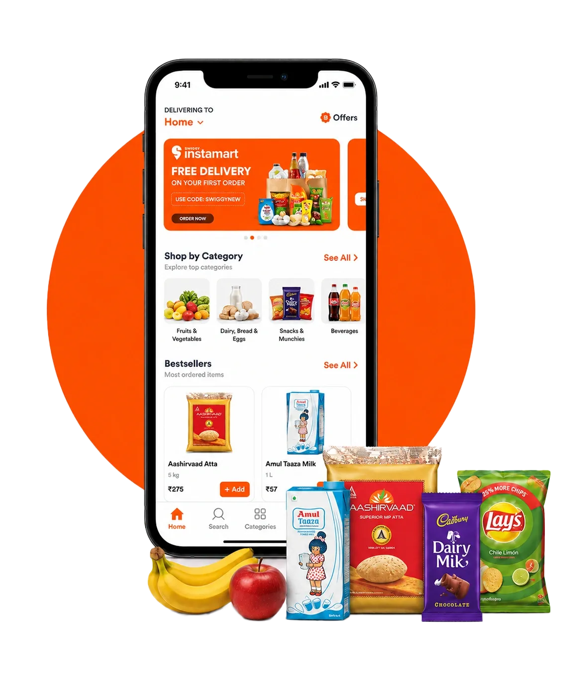 Swiggy Instamart grocery quick commerce